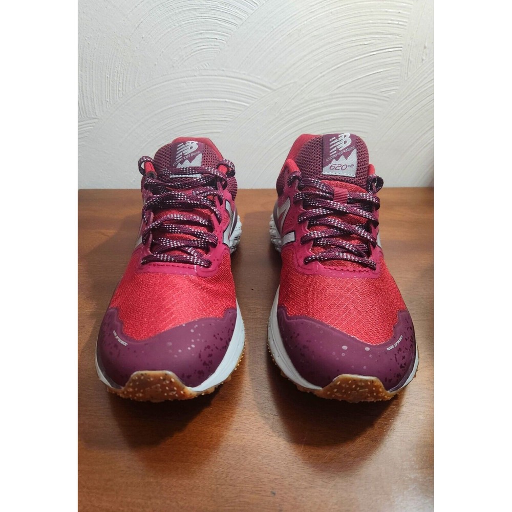 New Balance Men's 620 V2 Trail GUM Soles Running Shoe in 7.5 Maroon MT620RM2 New - Picture 5 of 10